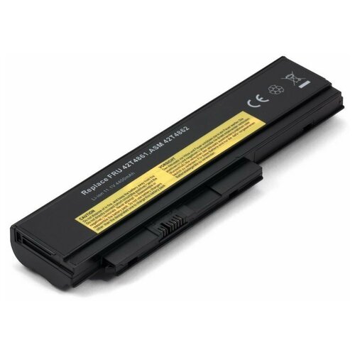 фото Аккумулятор для ноутбука lenovo thinkpad x230 x230i 12.5 ( 42t4865 45n1022 45n1025 04w1890) sino power
