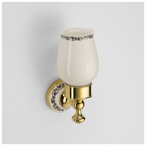 GOLD Стакан керамика к стене (7053011VF)