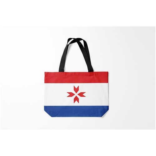 фото Сумка-шоппер / 46х35 см / туристические / россия мордовия burnettie