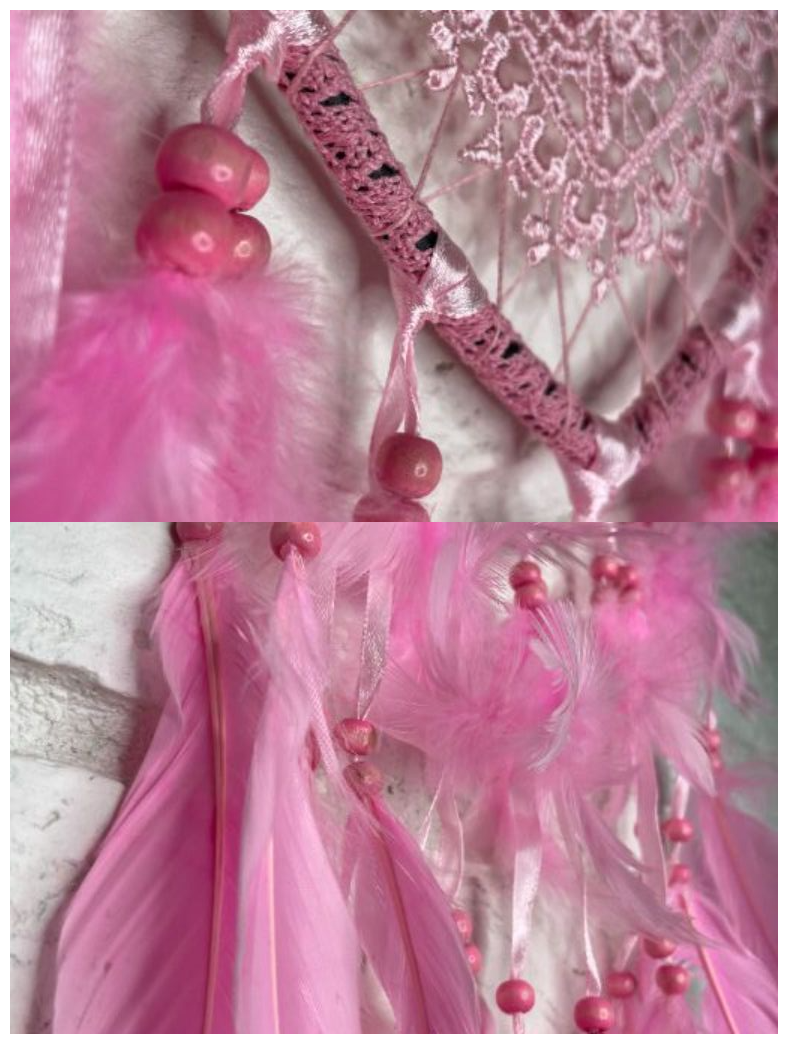 Ловец снов розовый, декор для взрослых и детей на 14 февраля - фотография № 4
