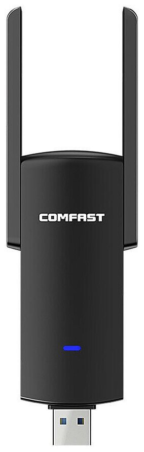 Двух-диапазонный Wifi адаптер Comfast CF 924-AC v.2 (2.4ГГц/5ГГц)