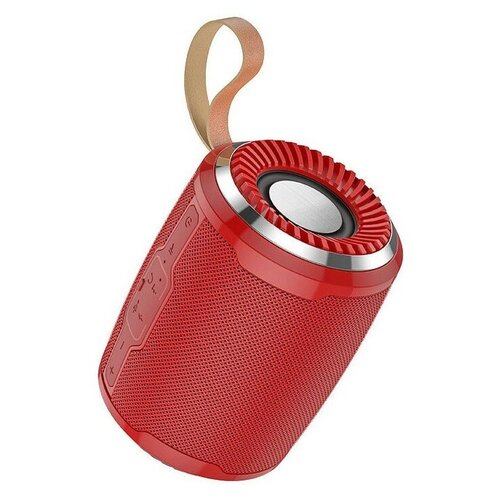 Портативная акустика BS39 Bluetooth HOCO бордовая 101100₽
