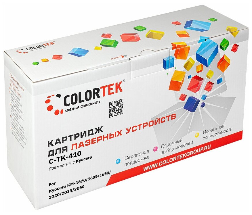 Картридж лазерный Colortek CT-TK-410 для принтеров Kyocera
