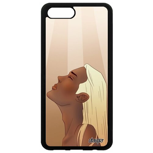 фото Чехол для мобильного honor v10 / view 10, "надежда" девушка портрет utaupia