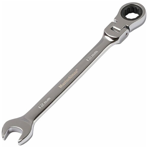 Ключ MasterAlmaz 12mm трещеточный с гибкой головкой 10502920