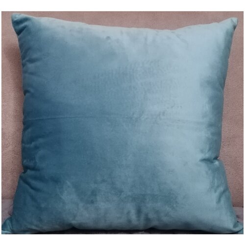 Наволочка декоративная 45x45 2 шт в комплекте цвет бирюза