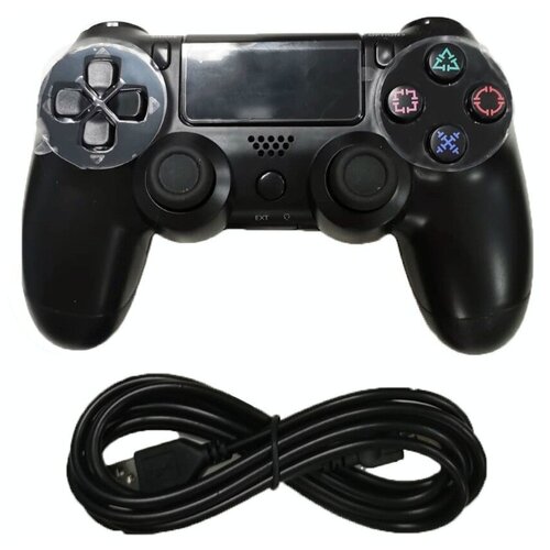 Джойстик беспроводной для PS4 PS5 ПК USB зарядка геймпад чёрный 129000₽
