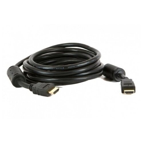 фото Кабель ningbo hdmi (m)-hdmi (m), 10 м, ферритовые кольца, позолоченные контакты (hdmi-10m-mg(ver1.4))