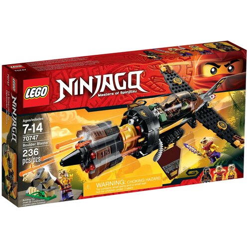 Конструктор LEGO Ninjago 70747 Скорострельный истребитель Коула, 236 дет.