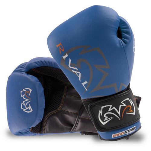 фото Перчатки боксерские rival rs10v optima sparring gloves, 14 унций, синие