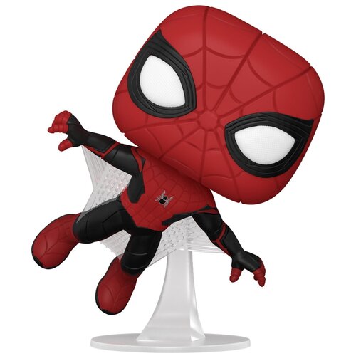 Фигурка Funko POP Bobble Marvel Spider-Man No Way Home Spider-Man In Upgraded Suit 57634, 9.5 см комикс marvel приключения человек паук – удивительная фантазия