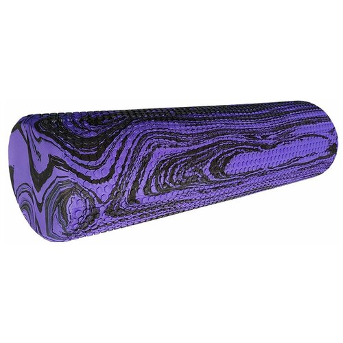Ролик для йоги и пилатеса 45см EVA Мульти-Гранит (Фиолетовый гранит) RY45-MK2 ролик для йоги и пилатеса 45x15cm эва фиолетовый гранит d34493 спортекс ry45 mk2