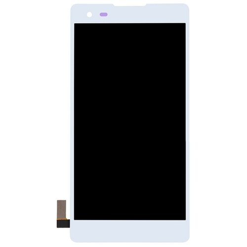 Дисплей для LG K200DS X style в сборе с тачскрином (белый)