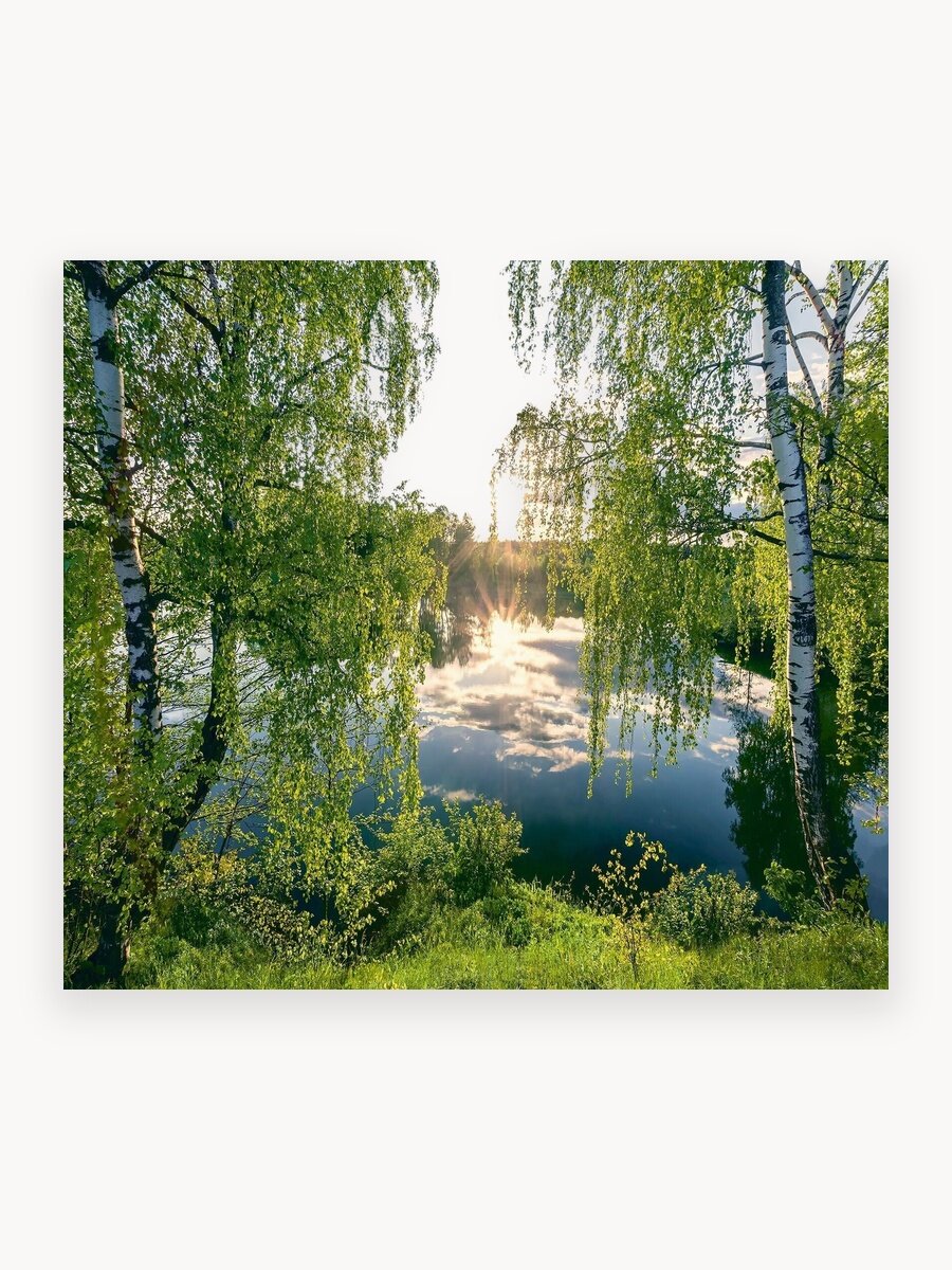 Фотообои Vostorg № 315 У озера 294х260см