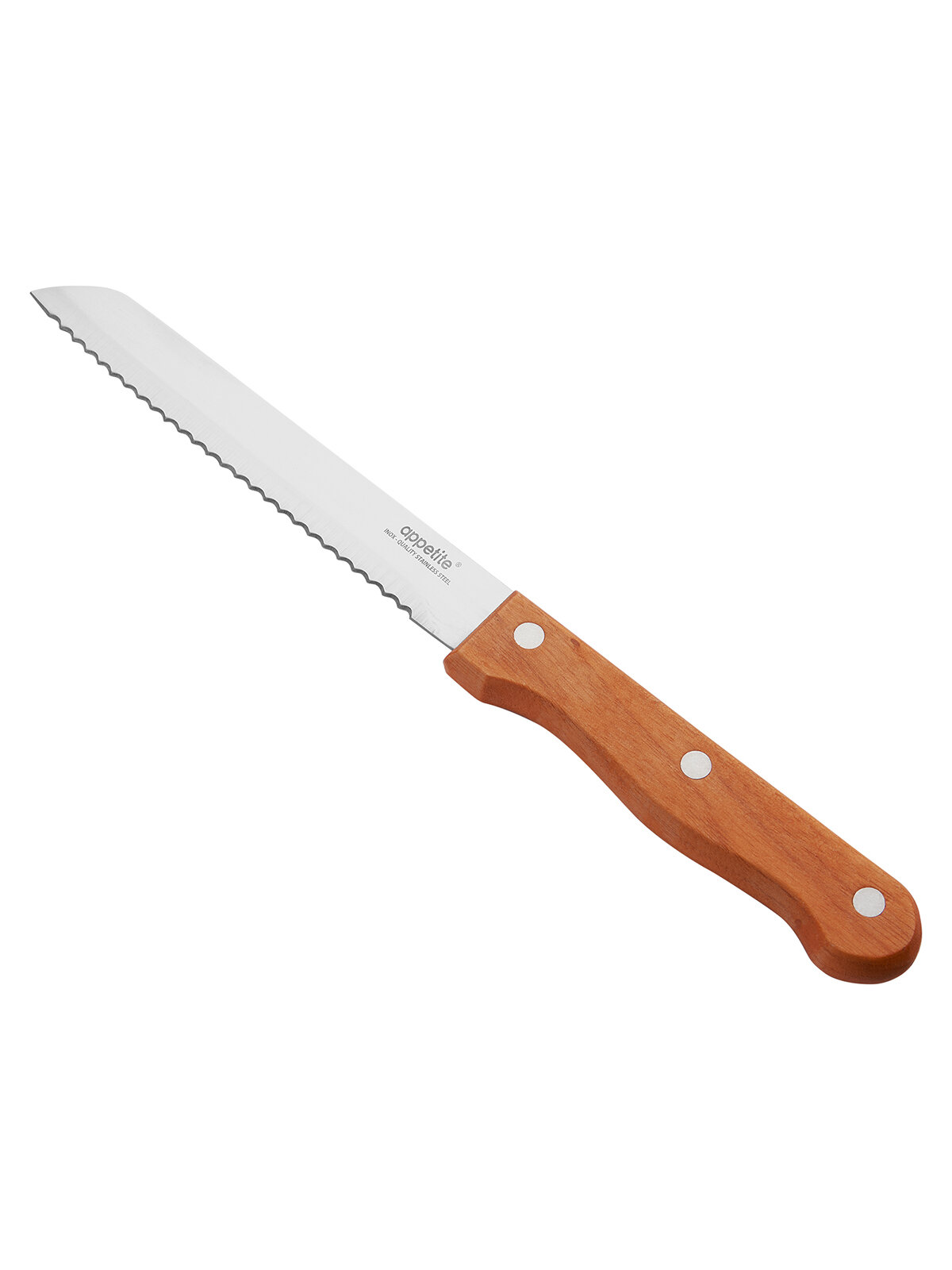 Нож для хлеба Appetite Кантри из нержавеющей стали 15 см