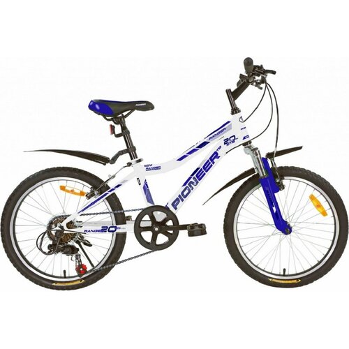 PIONEER Ranger 20"/11" white-blue-darkblue Велосипед