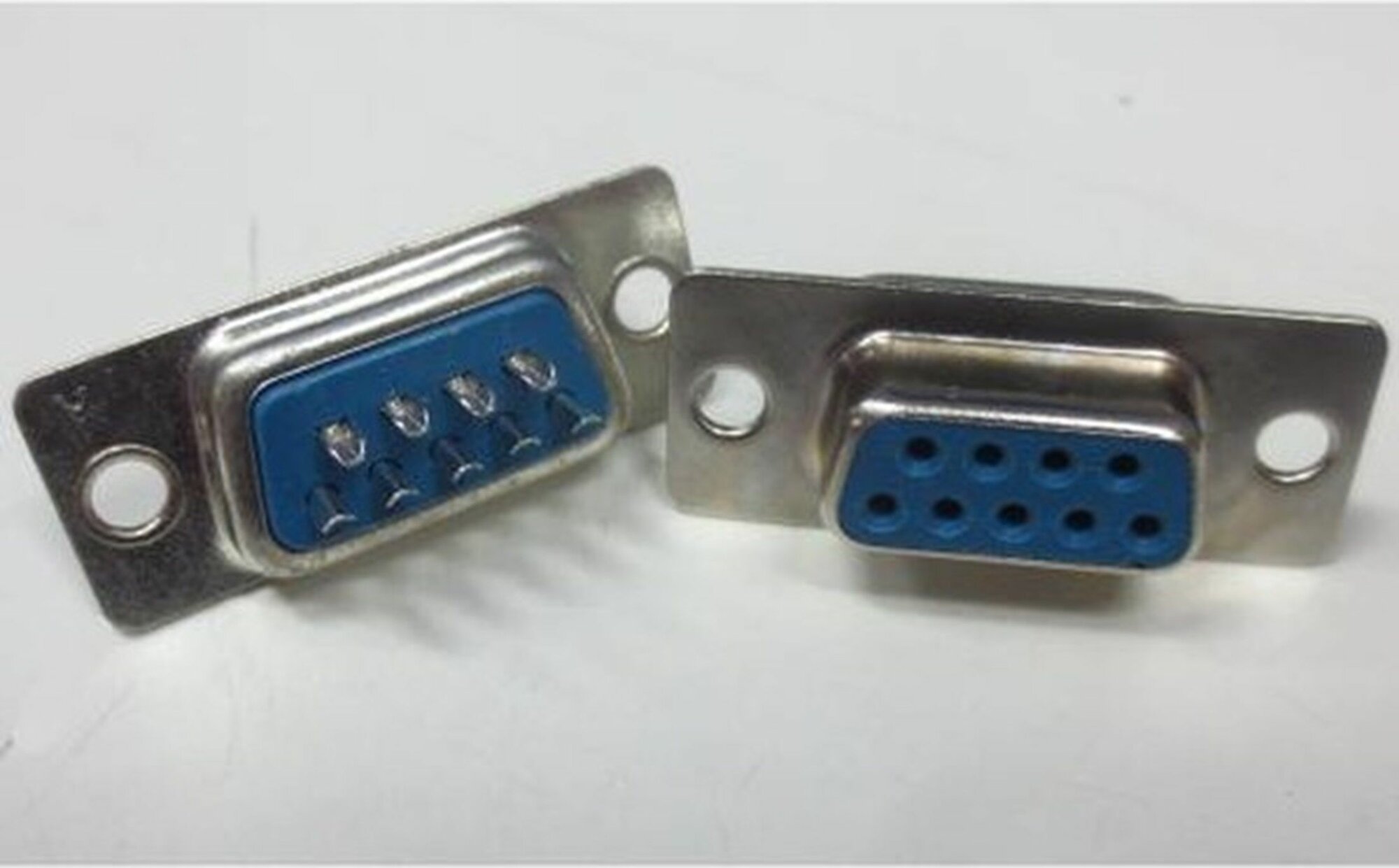 15 шт. / Гнездо 9 pin на кабель (пайка) , DB-9F