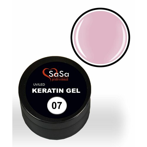 Моделирующий гель Кератин #7, жидкая консистенция, 30 гр.