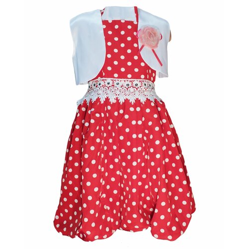 фото Платье техноткань, размер 36, красный