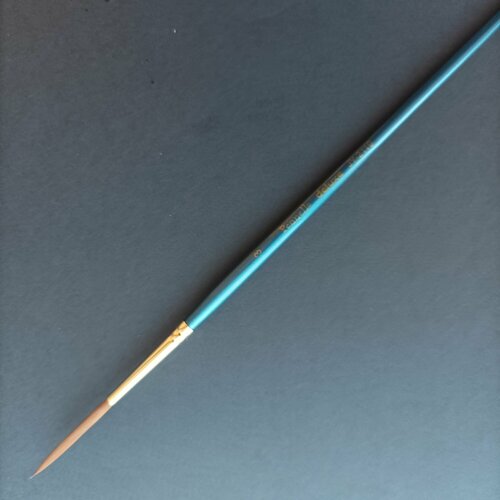 Кисть синтетика Pennelo deluxe лайнер N 3 короткая ручка