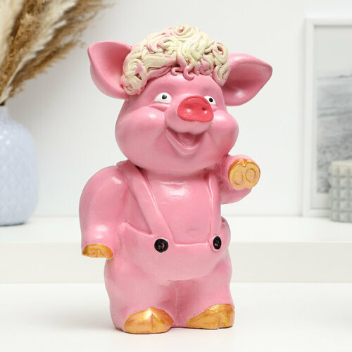 Копилка Поросенок с кудряшками 22х13х7см 706₽