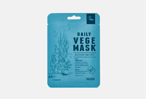 Тканевая маска для лица daily vege mask seaweed 1 шт