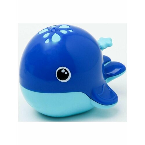 игрушка для купания мишка на облачке с брызгалкой 1 шт Игрушка для купания Кит, с брызгалкой, цвет