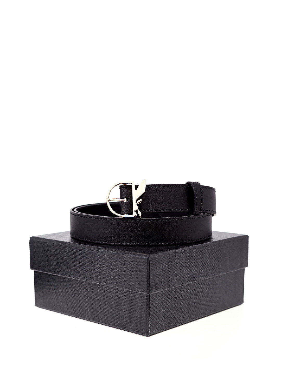 фото Ремень узкий с декоративной пряжкой Patrizia Pepe RU 90 / EU 90 / L