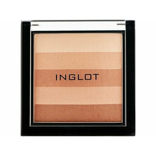 Компактная пудра для лица Inglot Bronzing Multicolour Powder