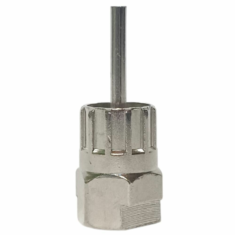 фото Профессиональный съeмник кассеты велосипеда с направляющей, хром