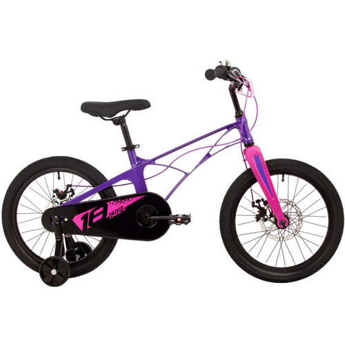 Детский велосипед Novatrack Blast 18 год 2024 цвет Фиолетовый 2035000₽