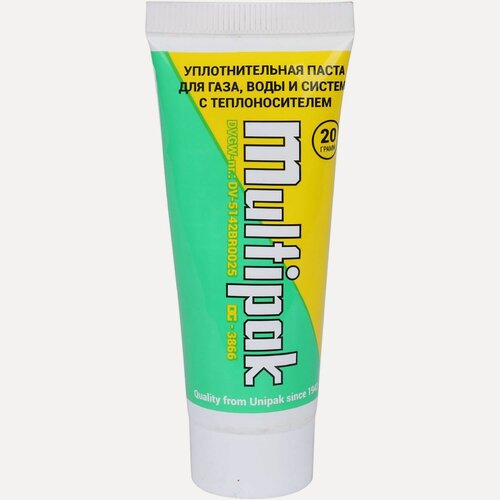 Изображение товара Паста уплотнительная MULTIPAK 20г, в тубе (5527502)