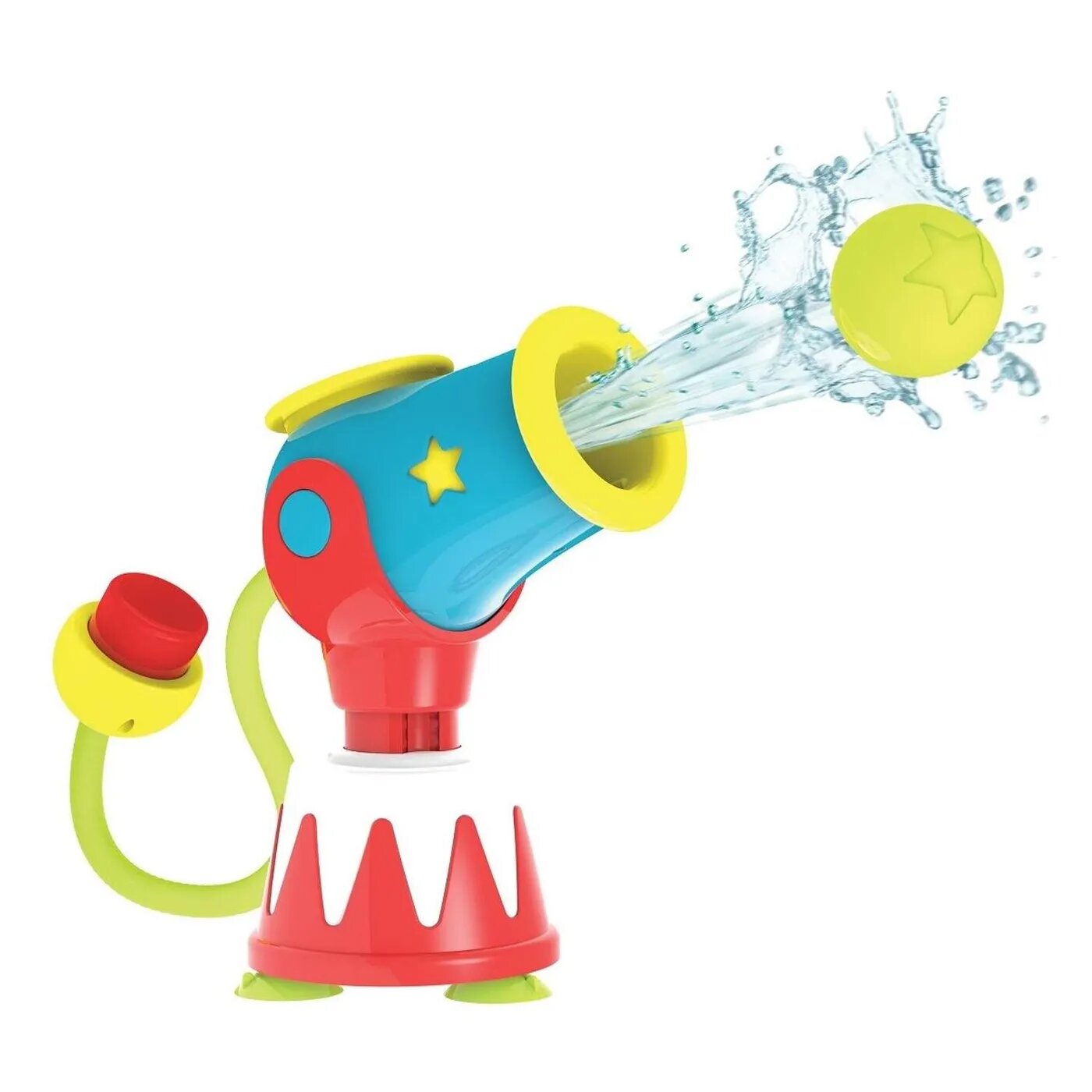 Игрушка водная Yookidoo Водяная пушка с шариками, 40215 - фото №11