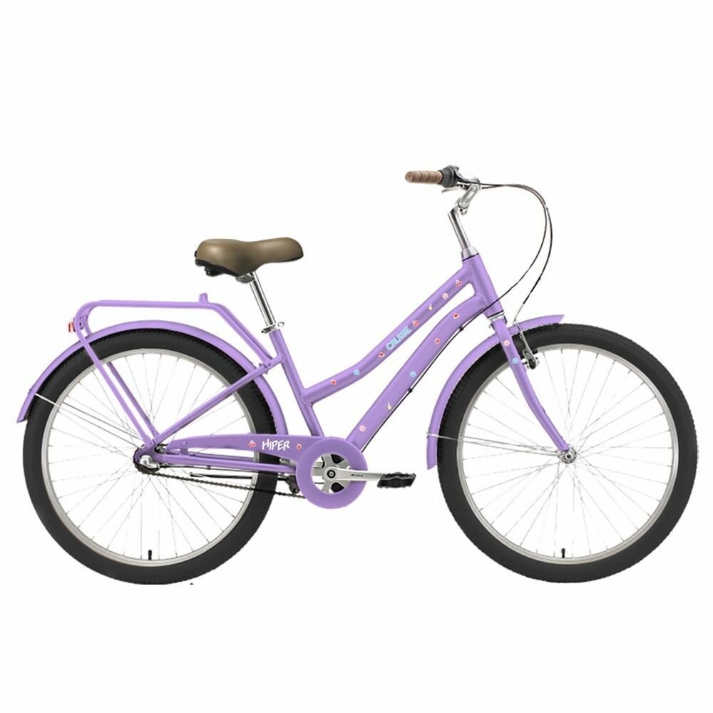 Велосипед HIPER HB-0029 Cruise Purple 26'