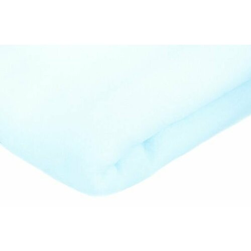 Ткань флис однотонный для рукоделия двухсторонний светло-голубой 160х100 см, плотность 180 гр/кв. м ткань флис плотность 180 г м2 160х100 см оранжевый 13