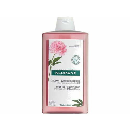 Шампунь для волос с экстрактом пиона успокаивающий KLORANE soothing hair shampoo with peony extract