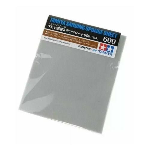 Шлифовальная губка пенополиэтилен толщиной 5 мм покрытый полирующими частицами с зернистостью Р600 1050₽