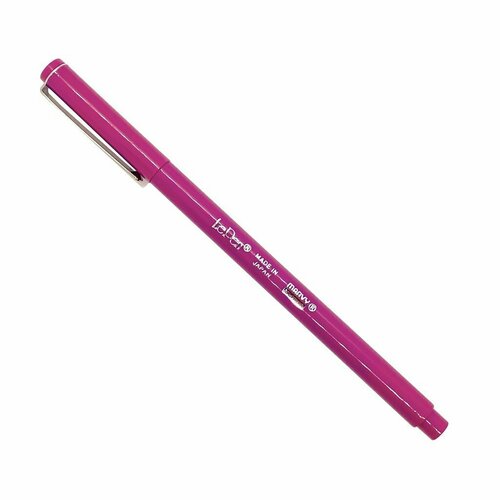 зеркальная ручка 8 цветов металлическая цветная чернильная ручка для творчества рисования акварелью художественный маркер ручка для кан Маркер ручка Uchida LePen - MAGENTA - 0,3мм