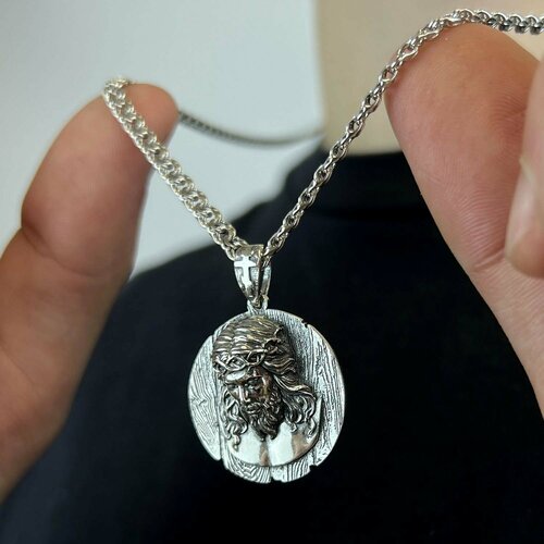 Подвеска Sirius Jewelry серебро 925 проба оксидирование размер 24 см серебристый 4400₽