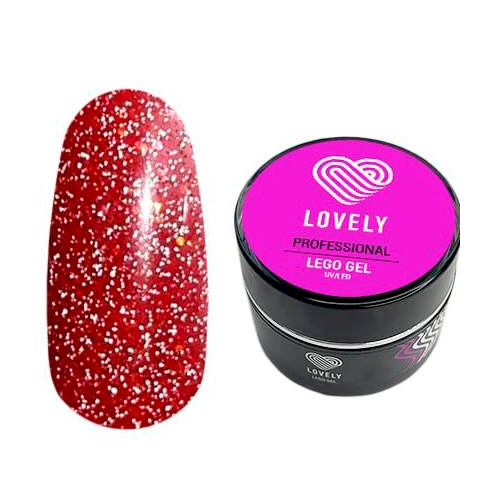 Гель для наращивания и укрепления Lovely Lego Gel Lurex 02 15 г 649₽