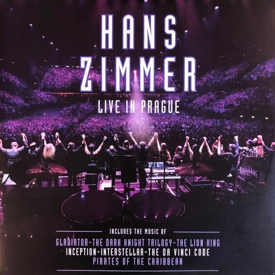 Виниловая пластинка Hans Zimmer. Live In Prague (color) (4LP)