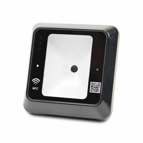 Считыватель QR кодов и Mifare карт ZKTeco QR50BM wg26 34 rfid считыватель штрих кода qr кода считыватель контроля доступа wiegand считыватель контроля доступа к qr коду