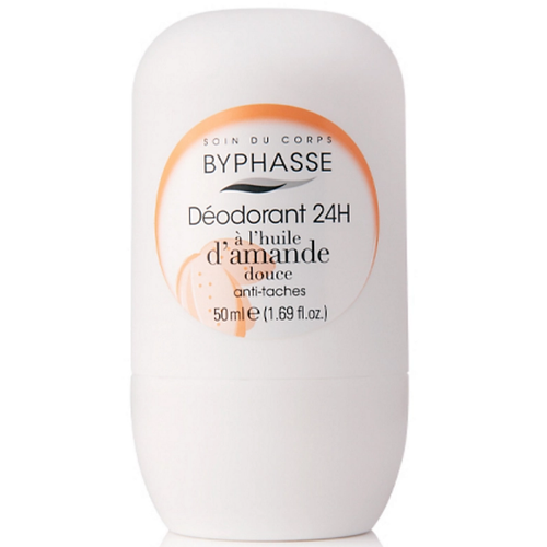 BYPHASSE Дезодорант роликовый SWEET ALMOND OIL с экстрактом миндаля 48ч 50 мл 5131 924₽