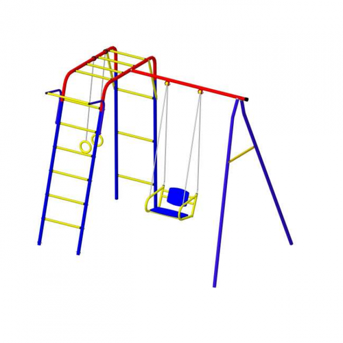 дск пионер дачный юла макси ДСК Romana Пионер-дачный Юла + качели цепные со спинкой