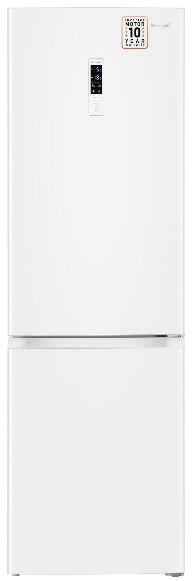 Отдельностоящий холодильник с инвертором Weissgauff WRK 2000 Total NoFrost Inverter White - фотография № 2