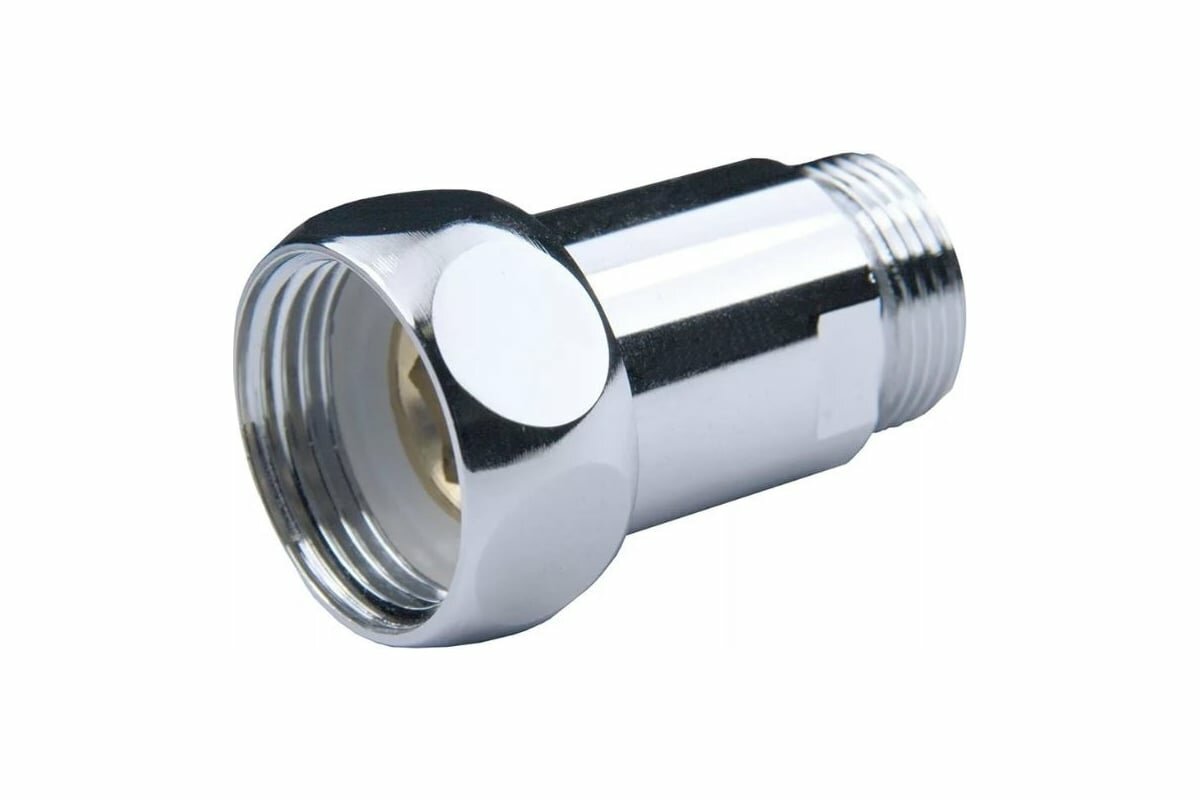 TIM Соединение для полотенцесушителя прямое 1x3/4 вн/нар (хром) 772373