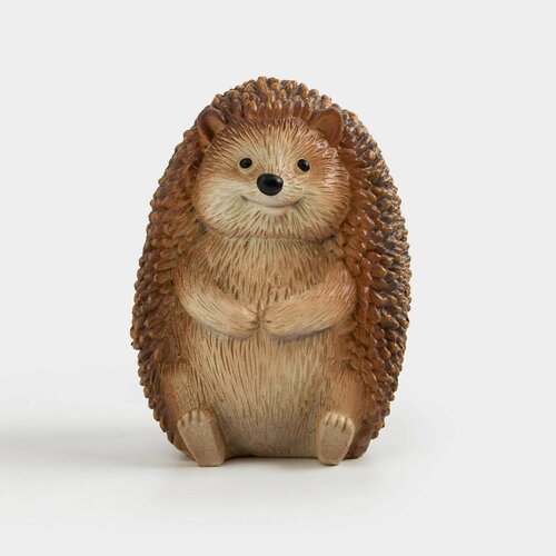 Статуэтка, "Kuchenland", 11 см, полирезин, Ежик, Hedgehog коричневый