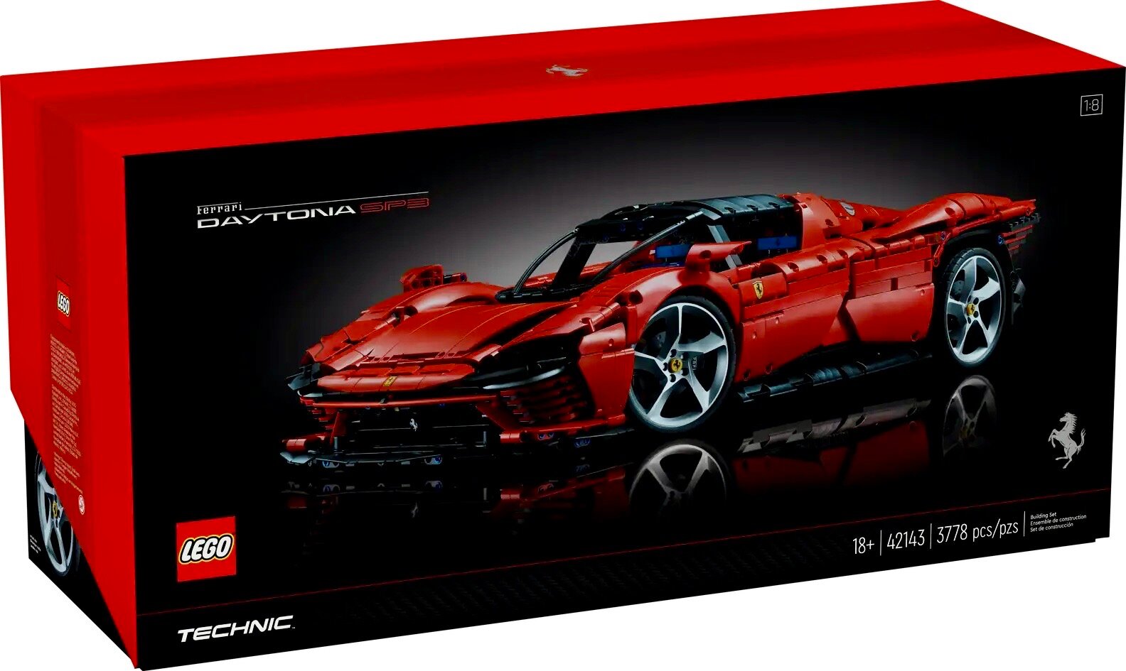 Конструктор LEGO Technic 42143 Ferrari Daytona SP3, 3778 дет.