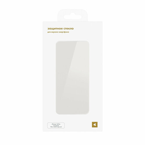 Стекло защитное алюмосиликатное moonfish для iPhone 16 Pro Full Screen Full Glue, черный