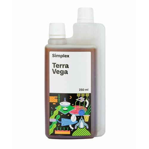 Органоминеральное удобрение на вегетацию для земли Simplex Terra Vega 250 мл.